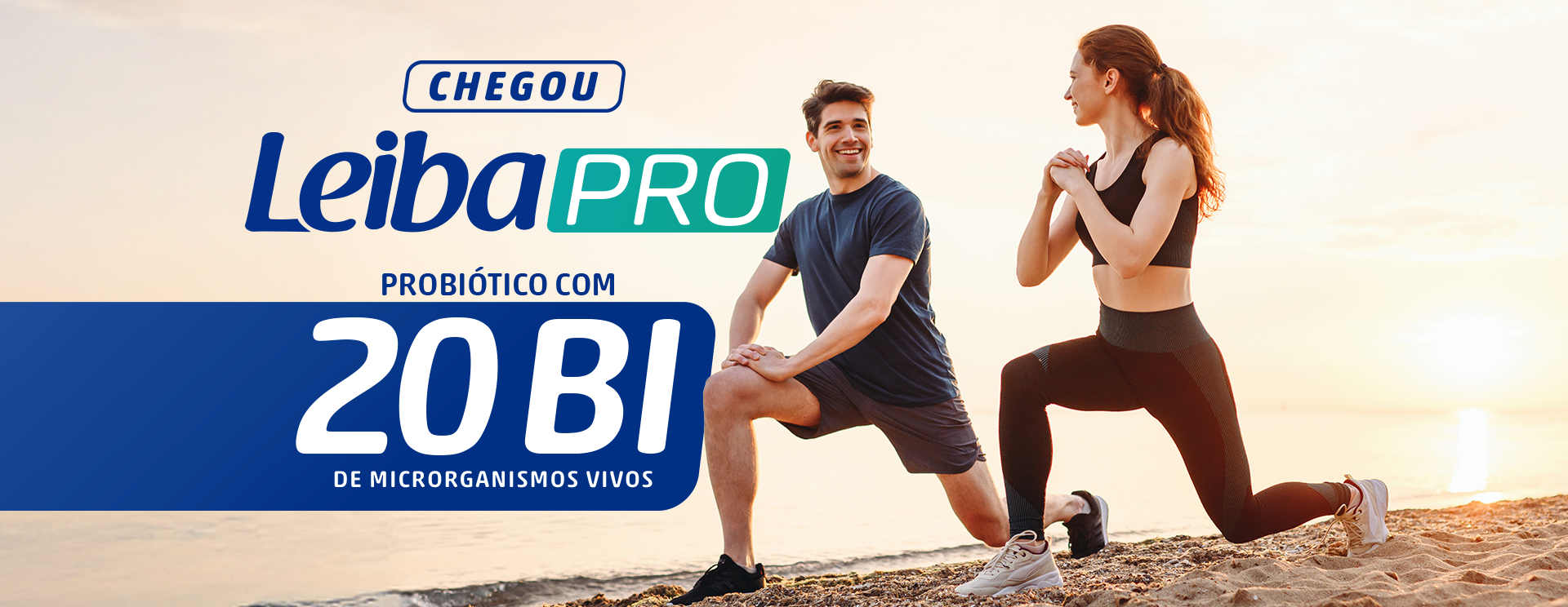 Chegou Leiba Pro: probiótico com 20 bilhões de microrganismos vivos